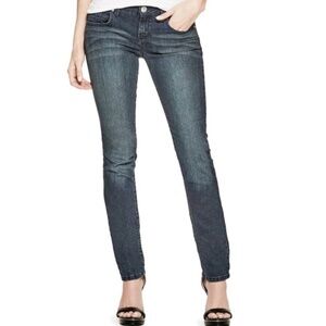 Guess | Medium Rise Dark Wash Contouring Denim Skinny Sarah Fit Jeans